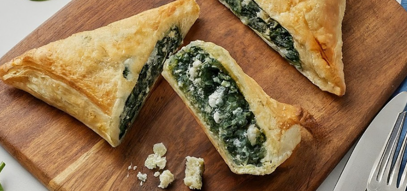 Spinach & Cheese Triangles